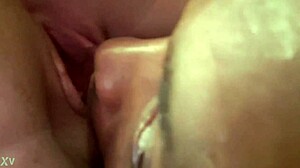 BBW 69 With Nytrydr Featuring Brunette Face Sitting and Squirting Pussy Licking