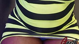 Sexy Big Ass Friend Arrives In Short Dress With Fresh Laps For Quickie Pounding. Her Tight Wet Pussy Gets Monster Big Black Cock Missionary Drilling.