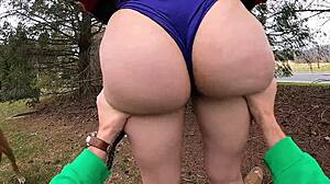 Best of wedgies part 1 shows amateur milf flashing big ass outdoors. Curvy housewife in homemade fetish humiliation as bold beauty.