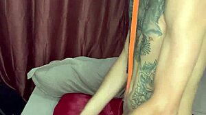 hey, thiago kelton's really going at that silicone butt in the bedroom