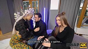 Did a morning walk really turn into wild threesome with wife swap?