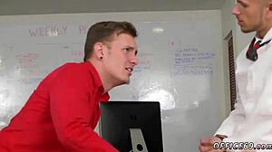 hey, why fuck that intern from tech in boys underwear for gay porn action?