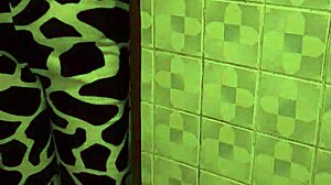 Mi madrastra finds me masturbating with her thong and sucks me part 1