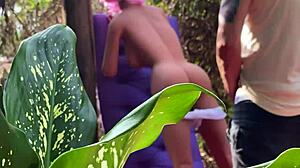 blonde sex toy gets assfucked again with toys