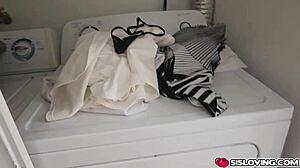 i'm helping my stepsister develop her talent with a large butt plug