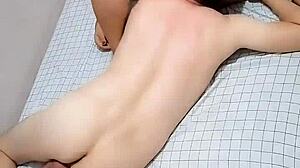 horny chubby asian bent over in homemade cheating doggystyle