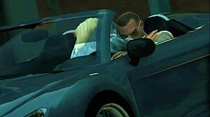 Gta 5 scene hints at a seductive car encounter with a mysterious lady