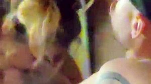 Oh man, I mean, this pigtailed milf's makin' husband watch her fuck stepson hard.