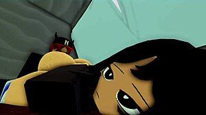 tired girl woken up by hard cock creampie in tight pussy outdoors