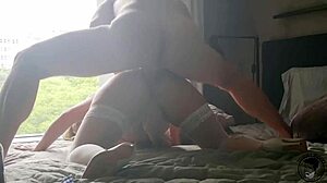 Big boobs Brazilian blonde, you're getting that anal gape now, Rafaella Denardin, feel the rough assfucking deep.