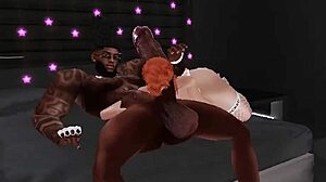 Fuck The White Bitch Hard Model Slutlolah With Big Black Cock!