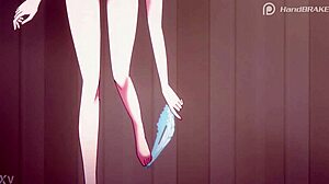 Shiba Miyuki Strips Nude In Mahouka Koukou No Yuutousei Scene With Exposed Ass And Nipples!