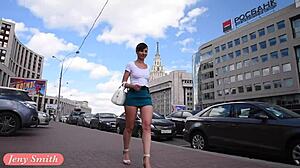 watch jeny smith flash that cute ass in public upskirt!