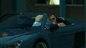 Gta 5 scene hints at a seductive car encounter with a mysterious lady