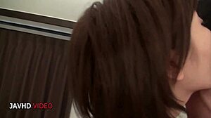 Ever seen Saya Tachibanas amateur videos? She gives intense blowjob before taking hardcore creampie in Japanese jav action.