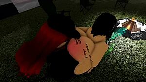 tired girl woken up by hard cock creampie in tight pussy outdoors