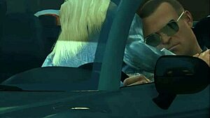 Gta 5 scene hints at a seductive car encounter with a mysterious lady