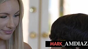 hot horny stepmom about to get dirty with stepson in bent over doggystyle