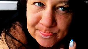 Klaudiaambergirl Blowjob Compilation 2 Features Big Natural Tits And Creampie