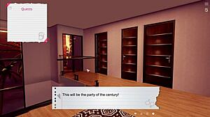 I join college party turning into wild fucking with big cock in ass and tits.