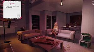 I join college party turning into wild fucking with big cock in ass and tits.