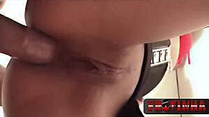 two brazilian friends get wild in interracial anal assfucking session