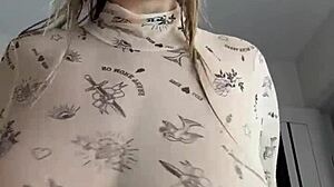 Are you all wet after cowering with those big natural tits bouncing right on you?