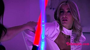 Star Whores Family Whores Taboopie With Petite 18+ Teen Blonde In Ffm Threesome Parody