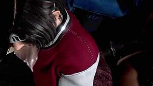 I felt so aroused when shameless Yuffie seduced Cloud for public sex on the crowded bus