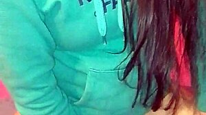 Solo Brunette Latina Masturbates With Buttplug In Anal Oral Play