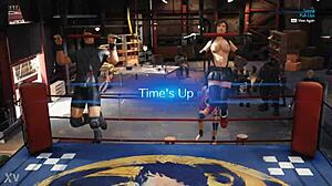 Topless Tifa Appears as Peeress of Pullups in FFVIIR Scene