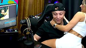 ruan licks bianca demarchi's pussy in podcast interview with brazilian teen big tits kissing and outdoor glamour