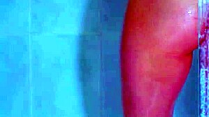 College Girls Shower Time Reveals Wet Pink Thong In Steamy Encounter