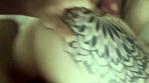 I finger his ass during our intimate romantic amateur sex until he cums inside my tight pussy