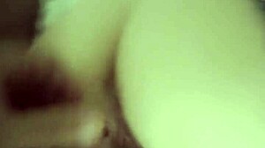 I finger his ass during our intimate romantic amateur sex until he cums inside my tight pussy