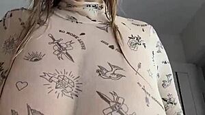 Are you all wet after cowering with those big natural tits bouncing right on you?