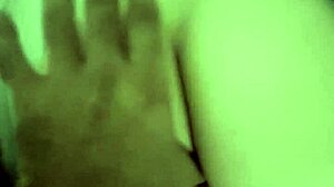 I finger his ass during our intimate romantic amateur sex until he cums inside my tight pussy