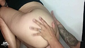 porno casero with nueva puta cachonda in part 2 featuring creampie deepthroat doggystyle gaping handjob and cum on ass from this big ass Latina