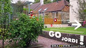 Brazzers features pornstars like Alexa Tomas Ella Hughes Patty Michova and Jordi in parody