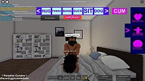 the best roblox sex part 2 with big ass and tits in young kinky action