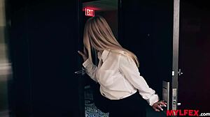 Oh man, this glamorous stepmom cheats and gets pounded rough in lingerie. Her big ass and tits make it so classy and sensual.