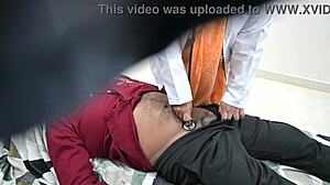 Doctor Assists Patient With Cum Release During Hospital Checkup Involving Big Tits