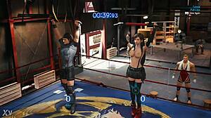 Topless Tifa Appears as Peeress of Pullups in FFVIIR Scene