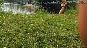 Milf Brunette's Outdoor Camping Sex Tape Compilation