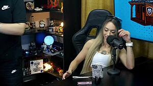 ruan licks bianca demarchi's pussy in podcast interview with brazilian teen big tits kissing and outdoor glamour