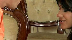 3 Cazzi Fill Paola Diamante in Italian Gangbang with Anal Assfucking and Blowjob Action