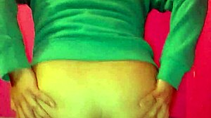 Solo Brunette Latina Masturbates With Buttplug In Anal Oral Play