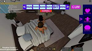 the best roblox sex part 2 with big ass and tits in young kinky action