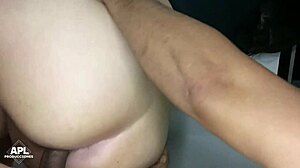 porno casero with nueva puta cachonda in part 2 featuring creampie deepthroat doggystyle gaping handjob and cum on ass from this big ass Latina