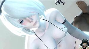 Thicc Ass Jill Rides Mr X While Tight Bald Pussy Claire Gets Fucked by Mr X in 2B Cowgirl Ride